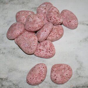 HAND CRAFTED 2 Peppermint Aroma Stones Aromatherapy Essential Oil Diffuser Pair